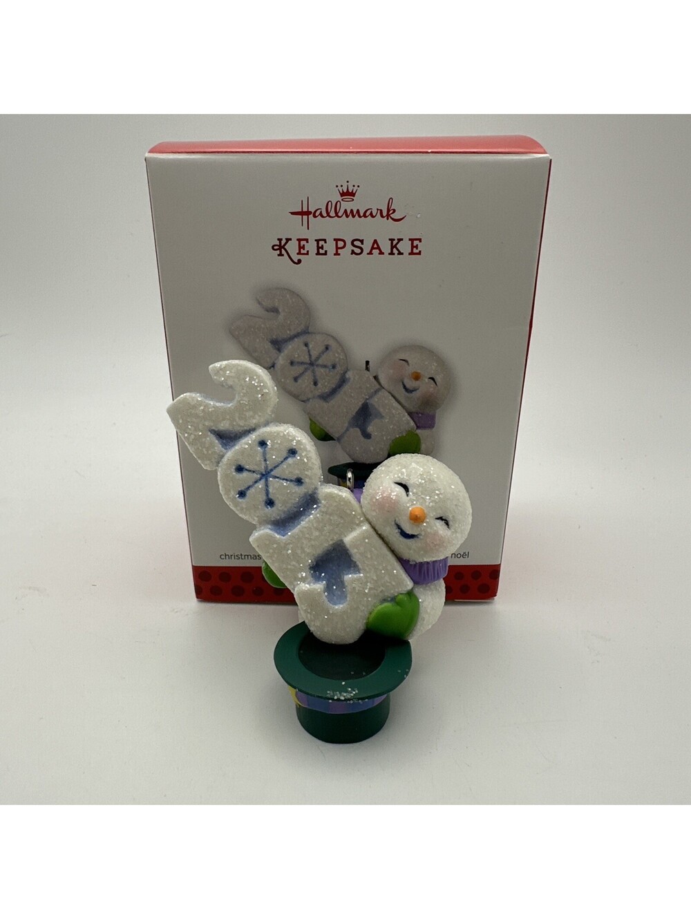 2013 Hallmark Keepsake Ornament Frosty Fun Decade Christmas QX9002